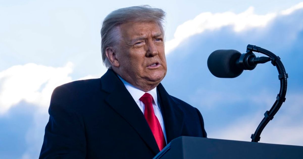 Former president Donald Trump said that he had undergone a physical and cognitive exam and he aced it (Getty Images)