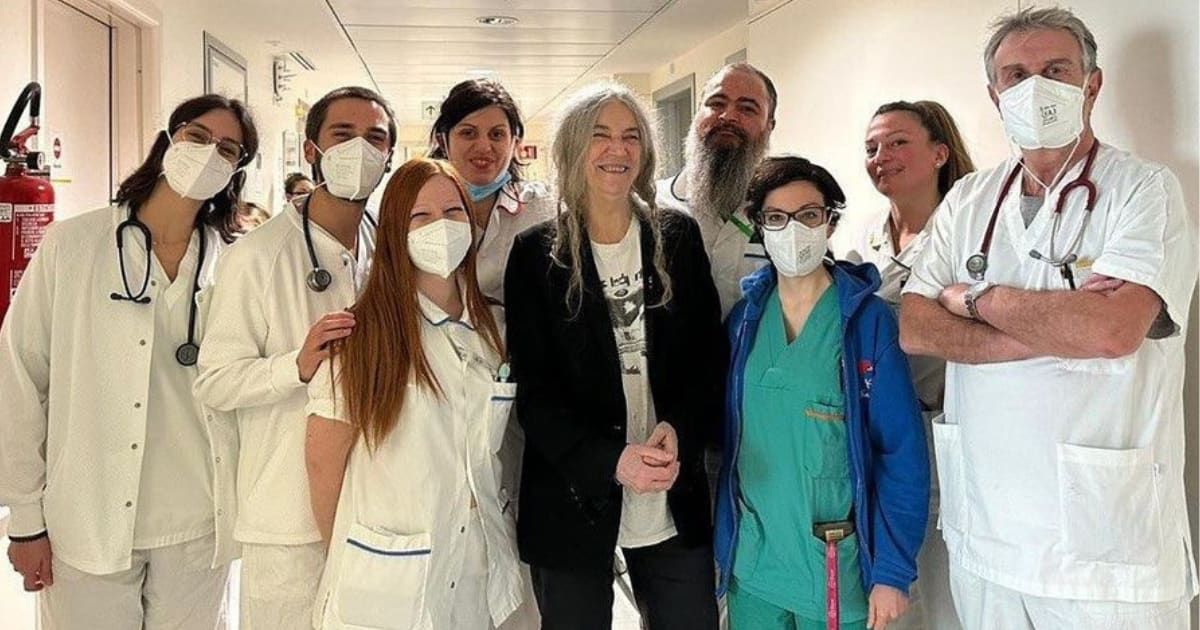 Patti Smith says she's 'resting' after discharge from hospital