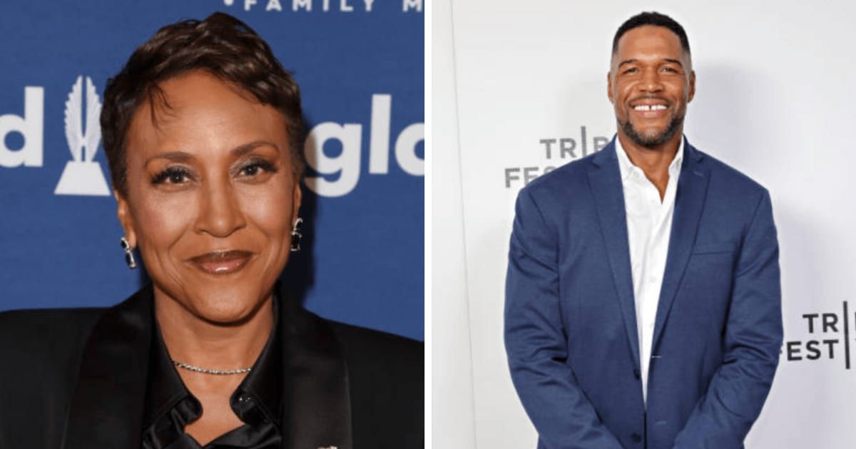 GMA's Michael Strahan takes the lead in probing Robin Roberts after her on-air revelation of wild past