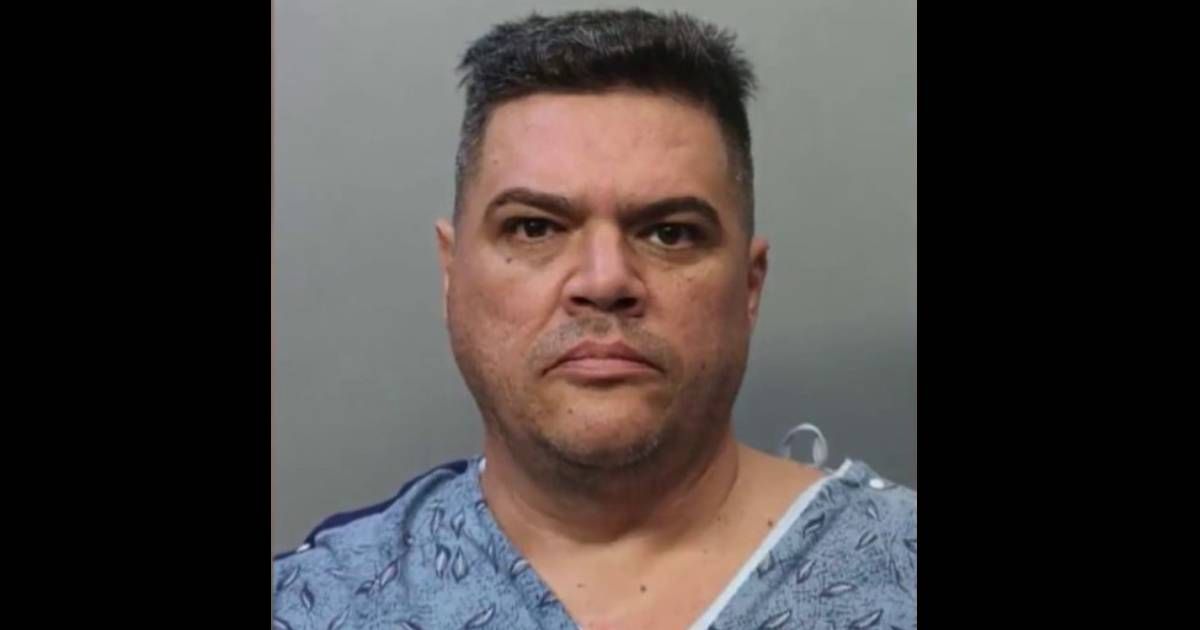 Carlos Travieso has been arrested after he fatally shot his girlfriend and her mother (Miami Dade Police Department)