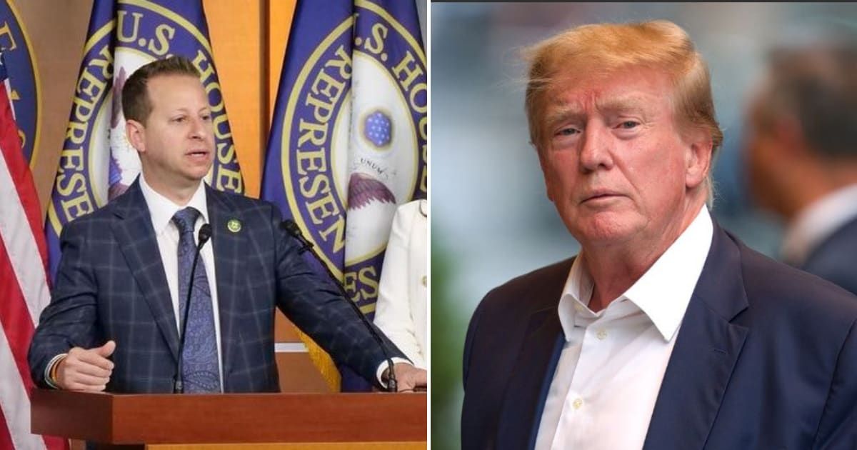 Florida Democrat Congressman Rep Jared Moskowitz calls Donald Trump 'best QVC blender salesman' (@repmoskowitz, @euanapolli/Instagram)