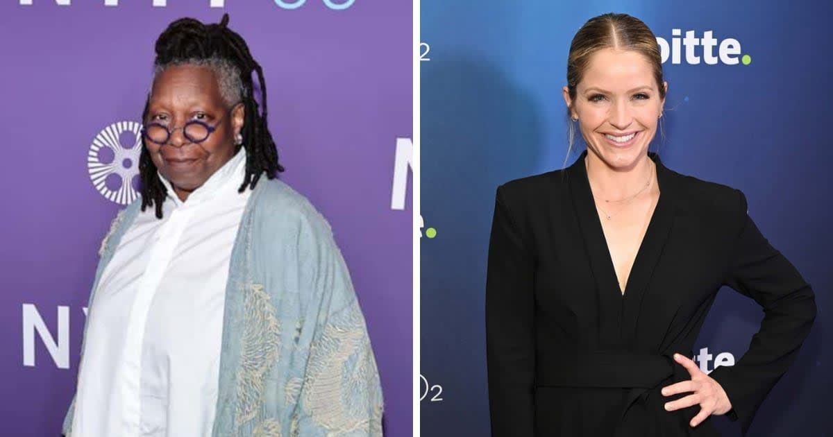 Host Whoopi Goldberg left embarrassed as Sara Haines catches her playfully stealing on 'The View' set (Getty Images)