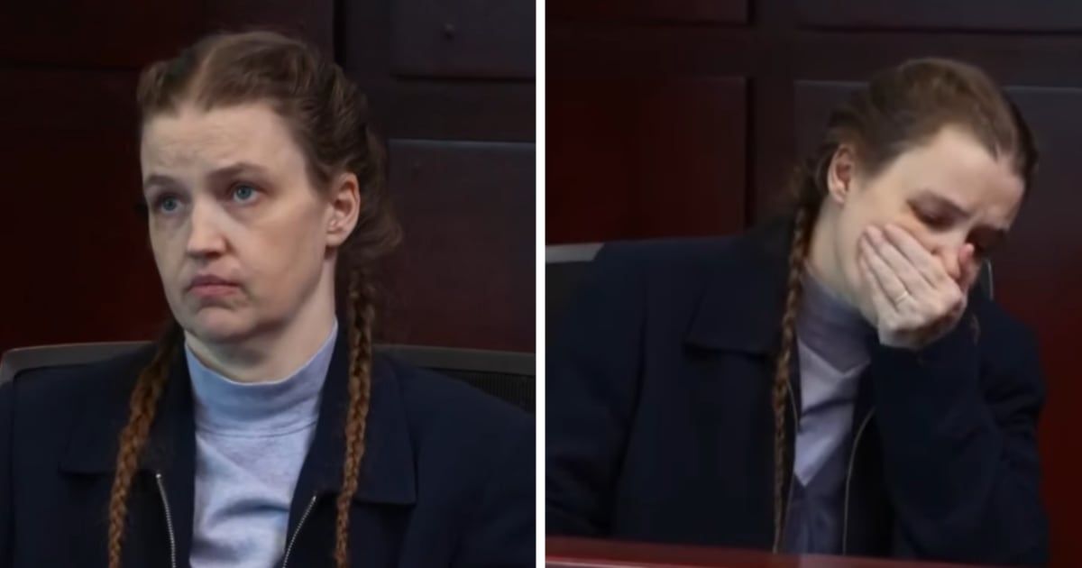 Shanda Vander Ark is accused of torturing her son Timothy Ferguson to death (YouTube/Court TV)
