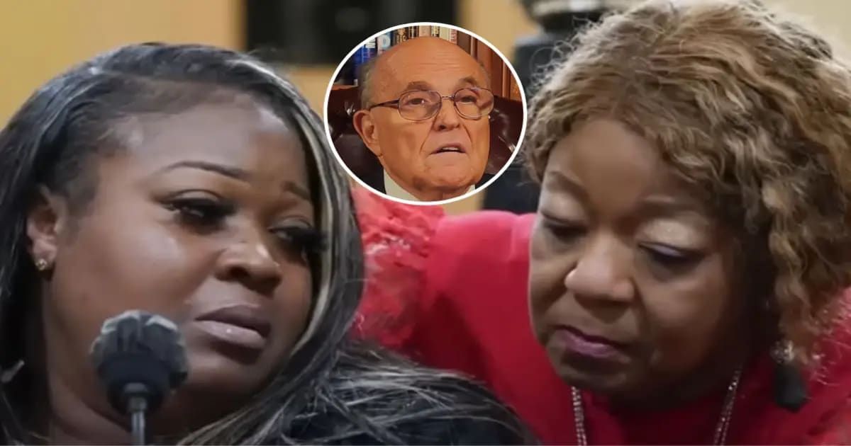 Rudy Giuliani loses defamation case against Ruby Freeman and Shaye Moss (MSNBC screenshot/YouTube, @therudygiuliani/Instagram)