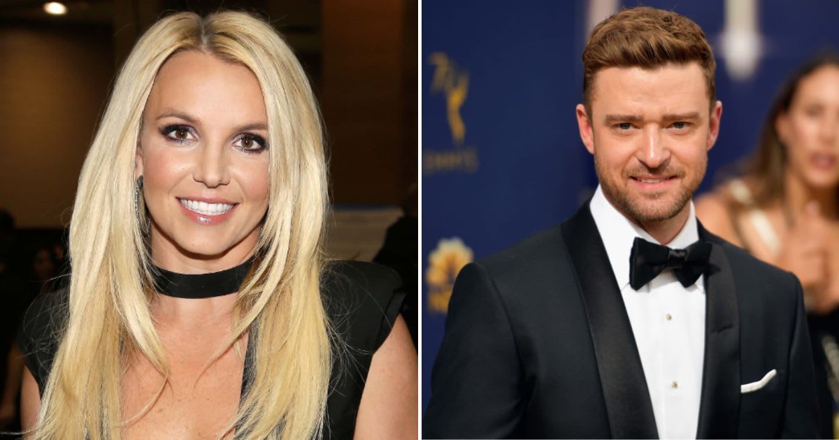 Britney Spears has seemingly responded to Justin Timberlake's disclaimer before 'Cry Me a River' performance in Las Vegas (Getty Images)