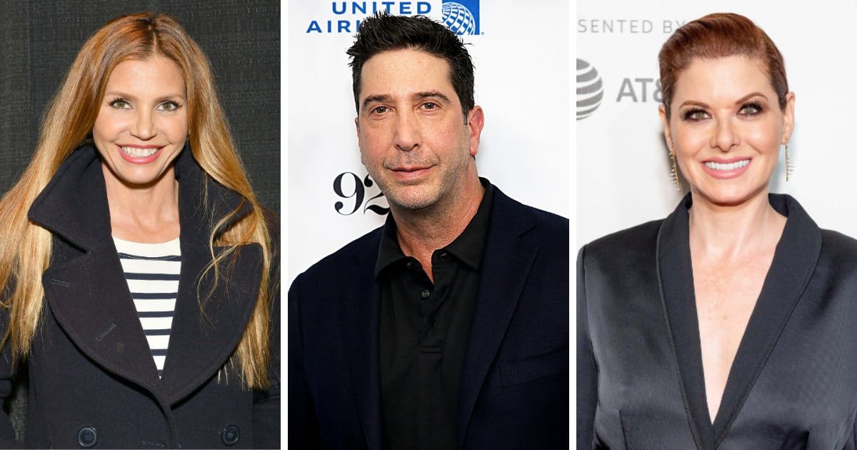 Charisma Carpenter, David Schwimmer and Debra Messing called out the Harvard, MIT, and UPenn presidents for their silence on antisemitism (Getty Images)