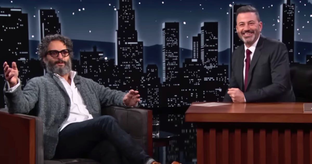 Jason Mantzoukas talks about never shaving his body on 'Jimmy Kimmel Live' (@JimmyKimmelLive/Youtube)