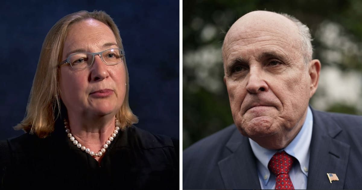 Judge Beryl Howell presided over Rudy Giuliani's defamation trial (Wikimedia Commons, Getty Images)