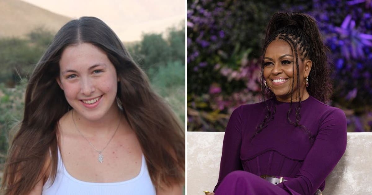 Naama Levy has idolized Michelle Obama for speaking up for women (@Bring_Naamalevy/X, @michelleobama/Instagram)