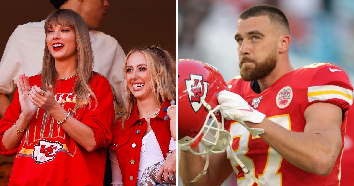 Taylor Swift is 'distancing' herself from her new friend Brittany Mahomes amid Travis Kelce romance (Getty Images)
