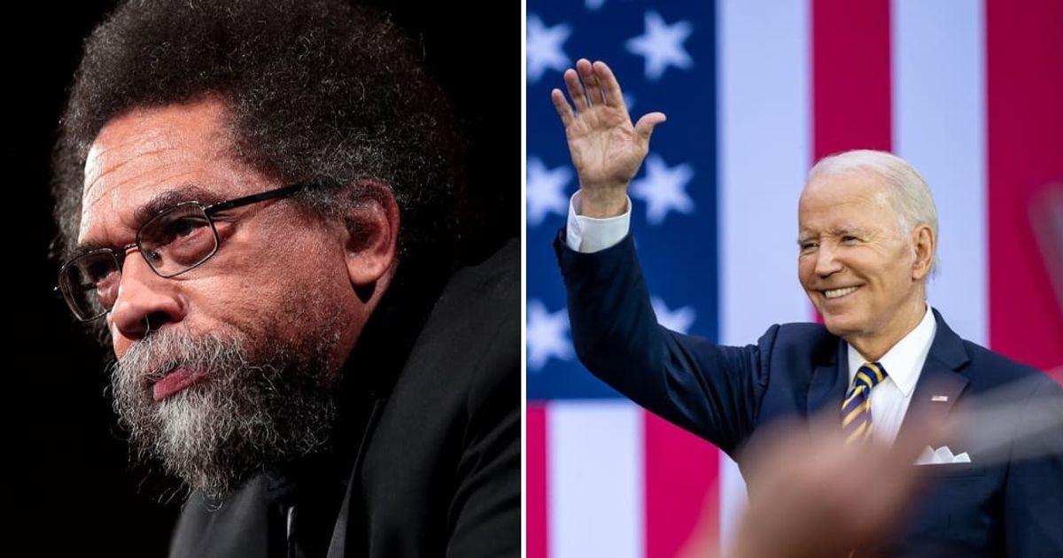Cornel West has predicted that Joe Biden will drop out before 2024 presidential election (@brothercornelwest/Instagram, @joebiden/Instagram)