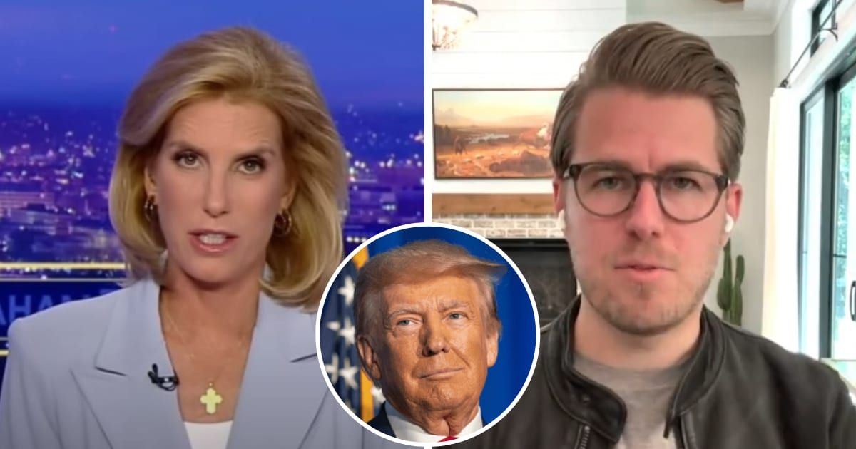 Internet dismisses 'liar' Laura Ingraham as she criticizes Miles Taylor's attire whilst he talks about Donald Trump