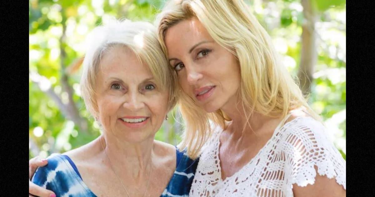 Camille Grammer's mother Maureen Wilson Donatacci died from kidney and bladder cancer on December 17, 2022, at age 75 (@therealcamille/Instagram)