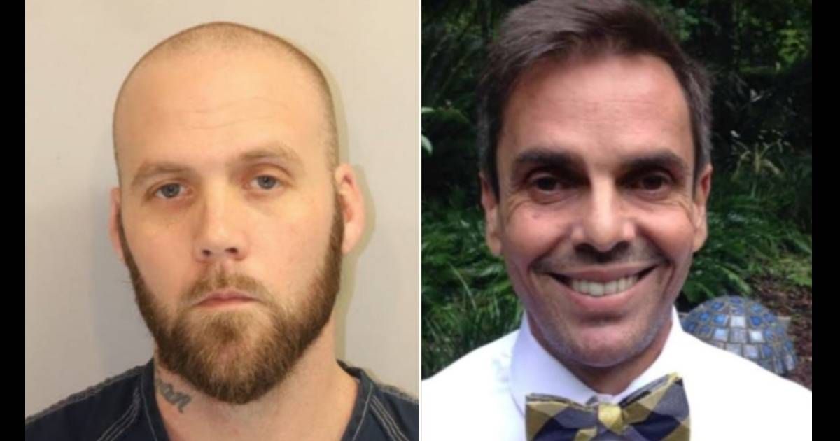 Steven Robert Yinger was found guilty of killing Jorge Diaz-Johnston in 2022 (Leon County Jail, Tallahassee Police Department)