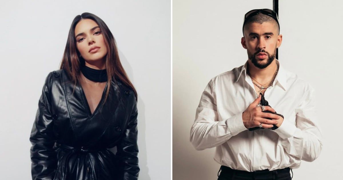 Romance rumors between Bad Bunny and Kendall Jenner surfaced in February after they were seen on a double date with another A-list celebrity couple (Instagram/@kendalljenner, X/@tourbadbunny)