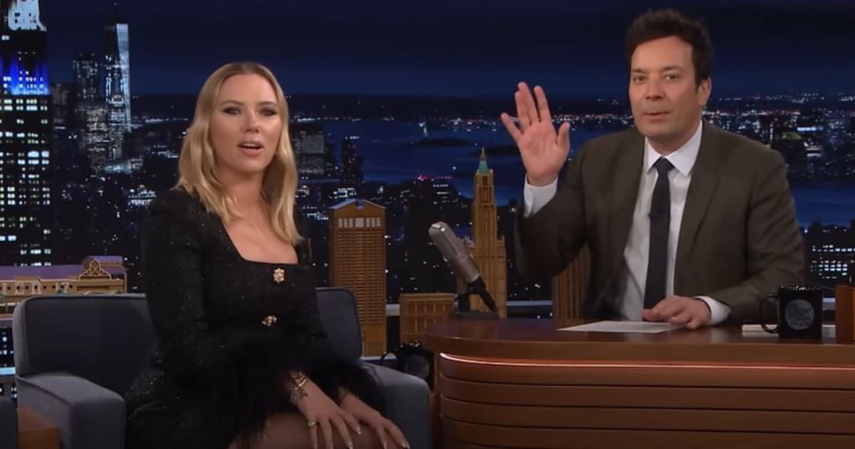 Scarlett Johansson recently appeared on Jimmy Fallon's show (The Tonight Show Starring Jimmy Fallon)
