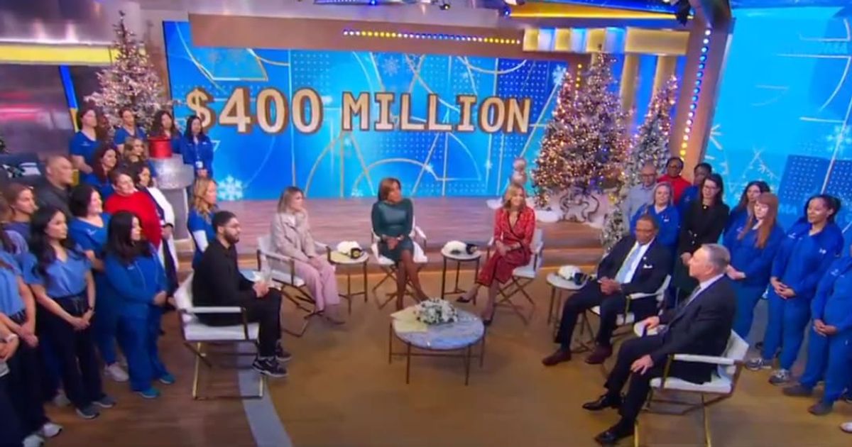 David Geffen and Kenneth Griffin donated $400 million to cancer center on the December 12 episode of GMA (Screengrab/Good Morning America/X)