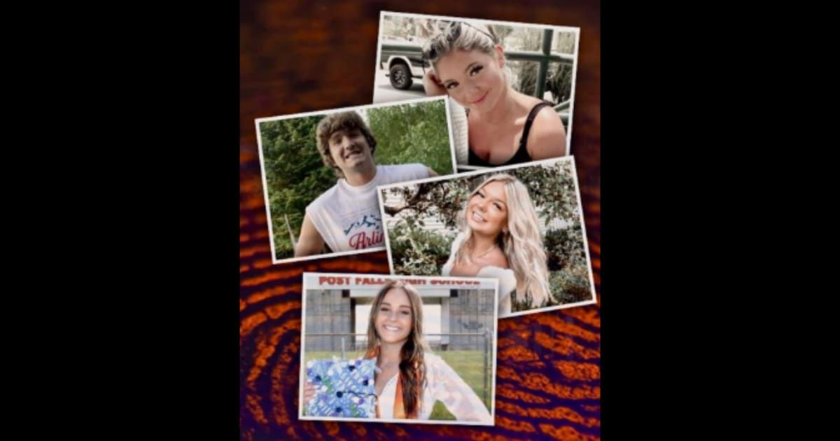 Kaylee Goncalves, Ethan Chapin, Xana Kernodle, and Madison Mogen were killed in November 2022 (IMDb/The Idaho Student Murders)