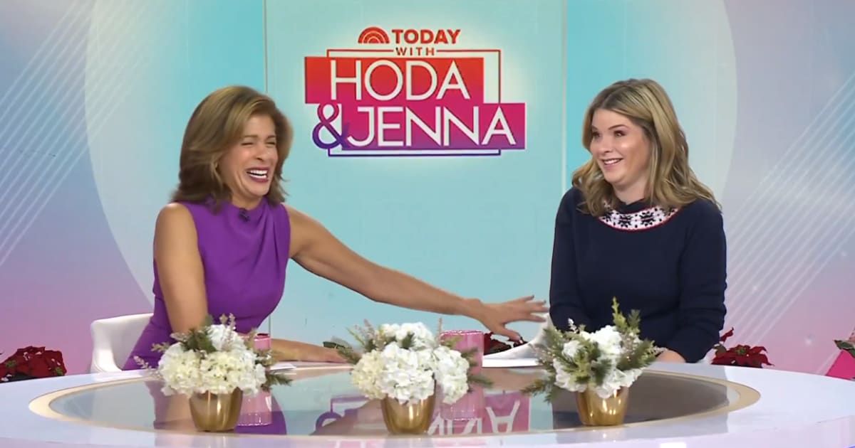 Hoda Kotb bursts into peals of laughter while revealing her fun weekend activity to Jenna Bush Hager (Screengrab/@HodaAndJenna/X)