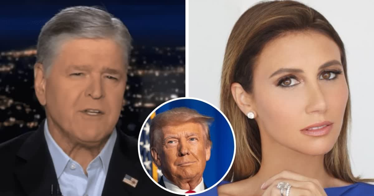 Fox News anchor Sean Hannity shared a 'warning' from Donald Trump's attorney, Alina Habba (YouTube/Fox News, Getty Images, X/@AlinaHabba)