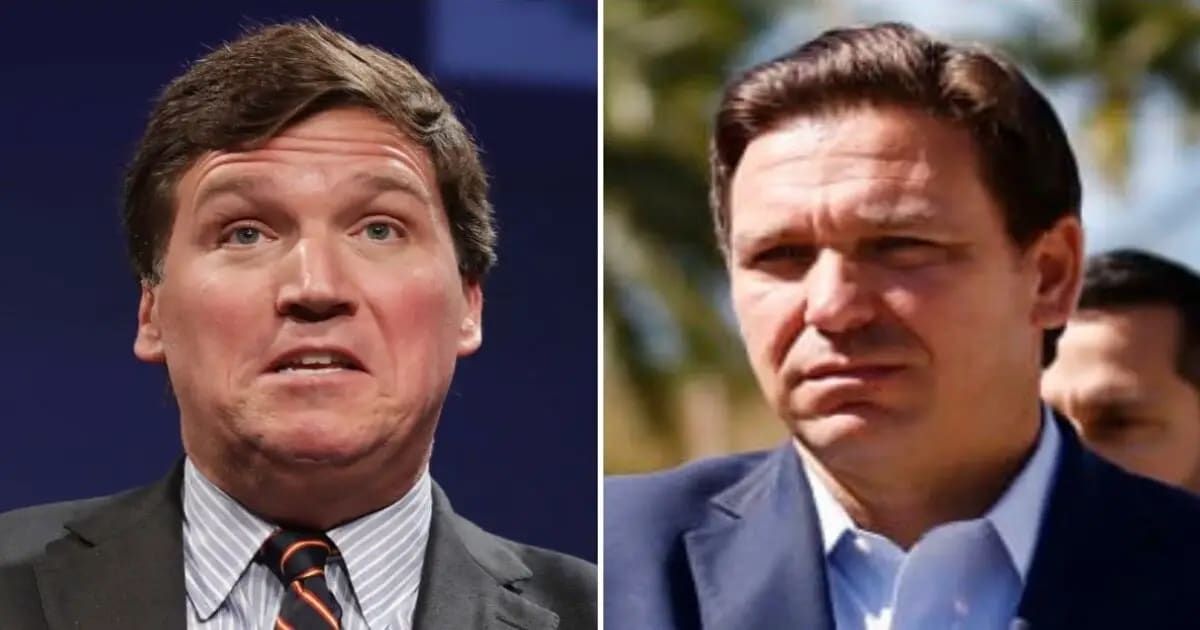 'Zero credibility': Internet mocks Tucker Carlson for labeling Ron DeSantis' influencers 'stupidest people'