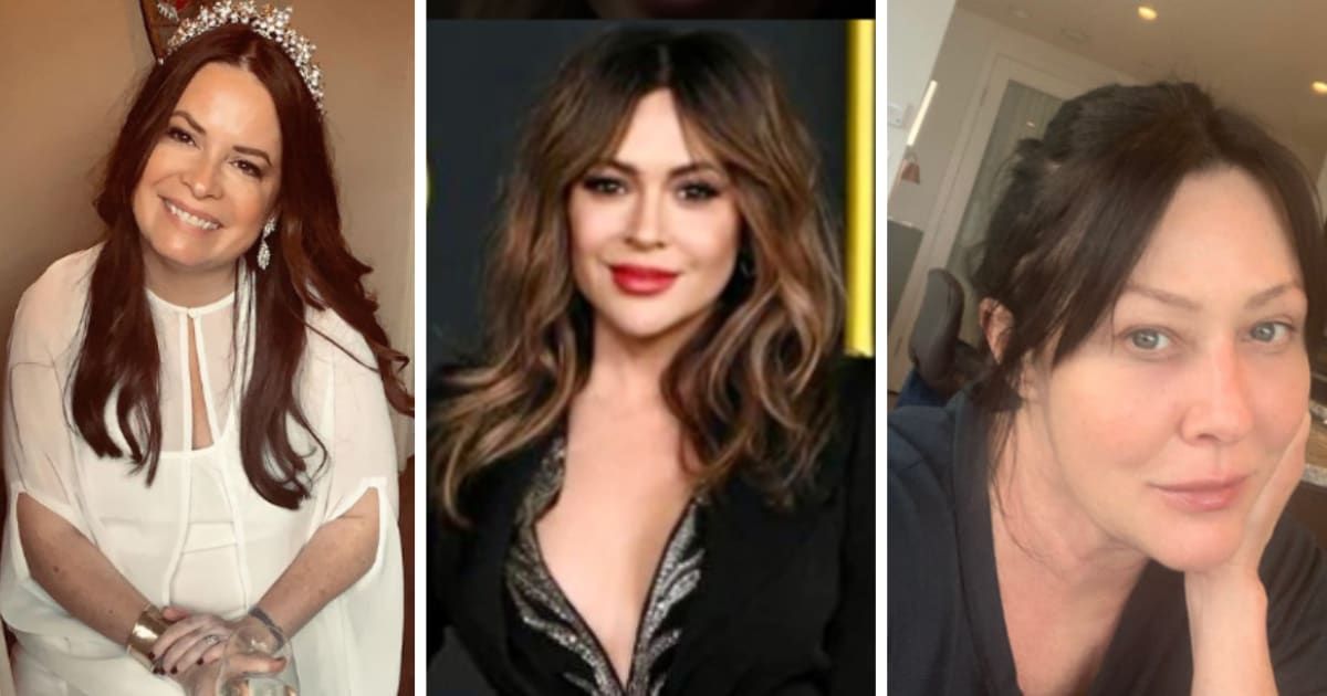 Holly Marie Combs alleged that it was Alyssa Milano who got Shannen Doherty fired from ‘Charmed’ (Instagram/ @thehmc, @milano_alyssa, and @theshando)