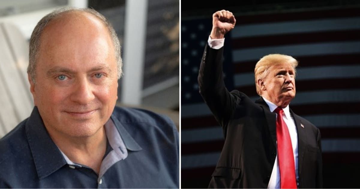 Ken Block was hired by Donald Trump's team to investigate the supposed voter fraud in the 2020 election (@KenBlockRI/X, @realdonaldtrump/Instagram)