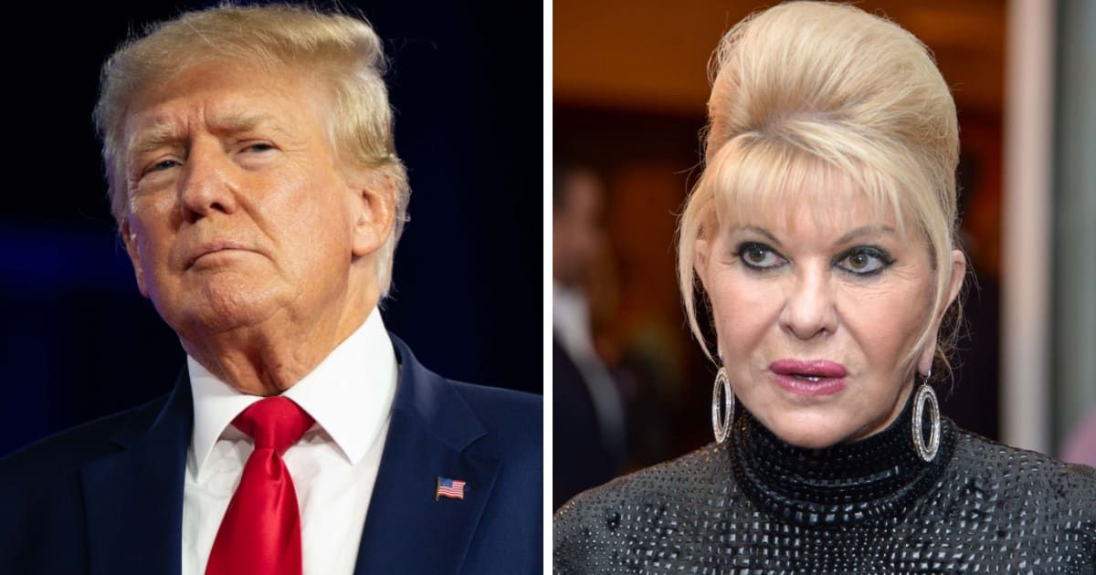 Donald Trump's ex-wife, Ivana Trump, once told her lawyer that he kept a copy of Hitler's speeches by his bedside (Getty Images)