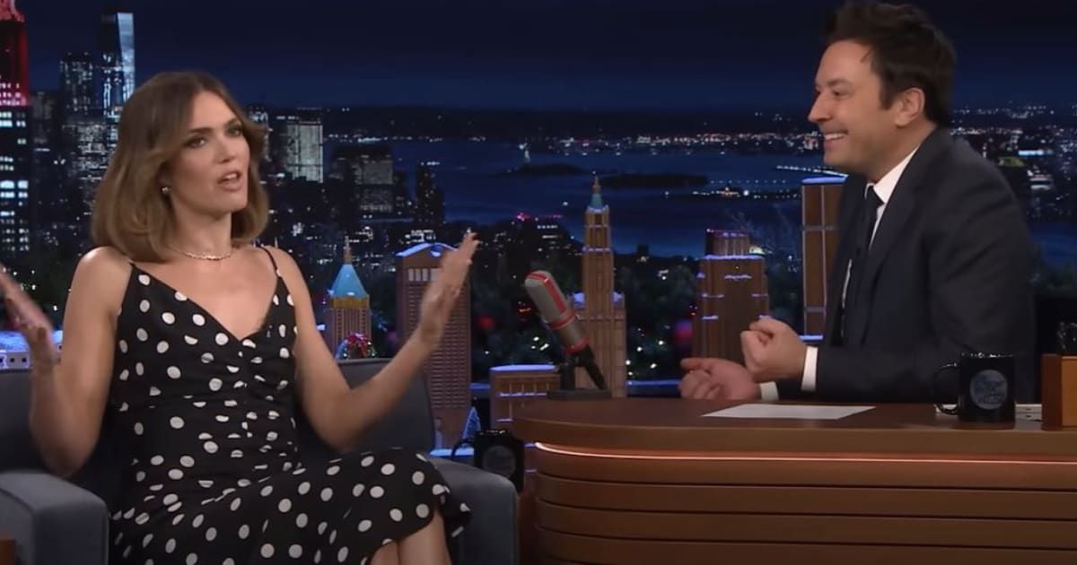 Actress and singer Mandy Moore delved into her role in the gripping series 'Dr Death'on Jimmy Fallon's show (The Tonight Show Starring Jimmy Fallon)