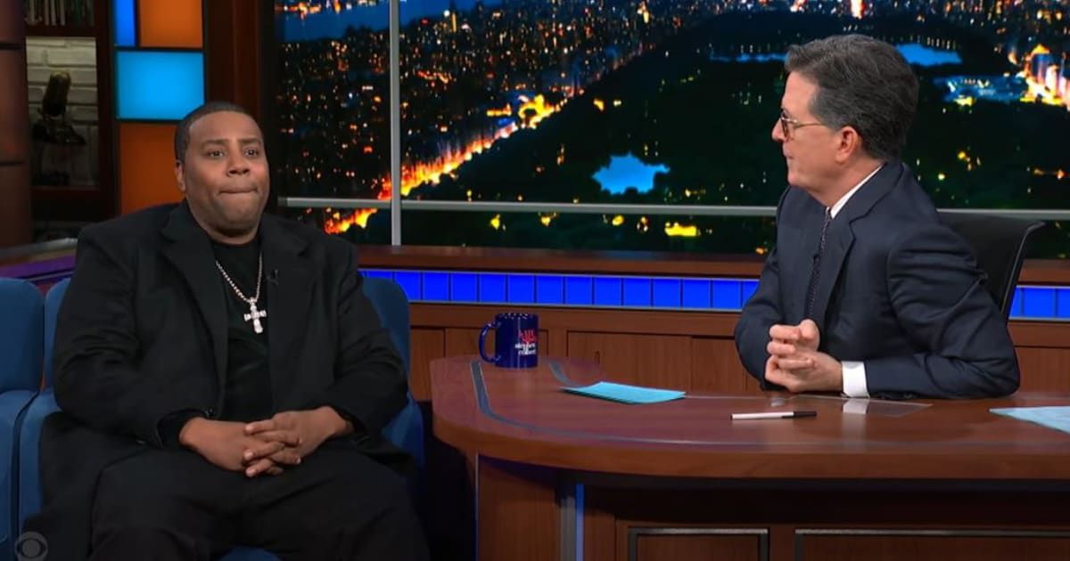 Kenan Thompson, known for 'Good Burger 2' and his lengthy stint on 'Saturday Night Live', appeared on 'The Late Show With Stephen Colbert' (The Late Show With Stephen Colbert/YouTube)