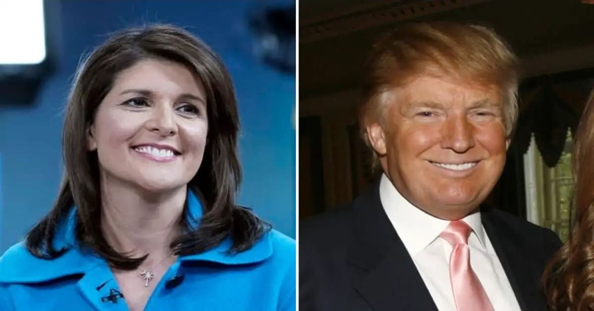 Nikki Haley mocked as she says 'we can't keep going back to baggage of the past' while addressing Donald Trump during interview
