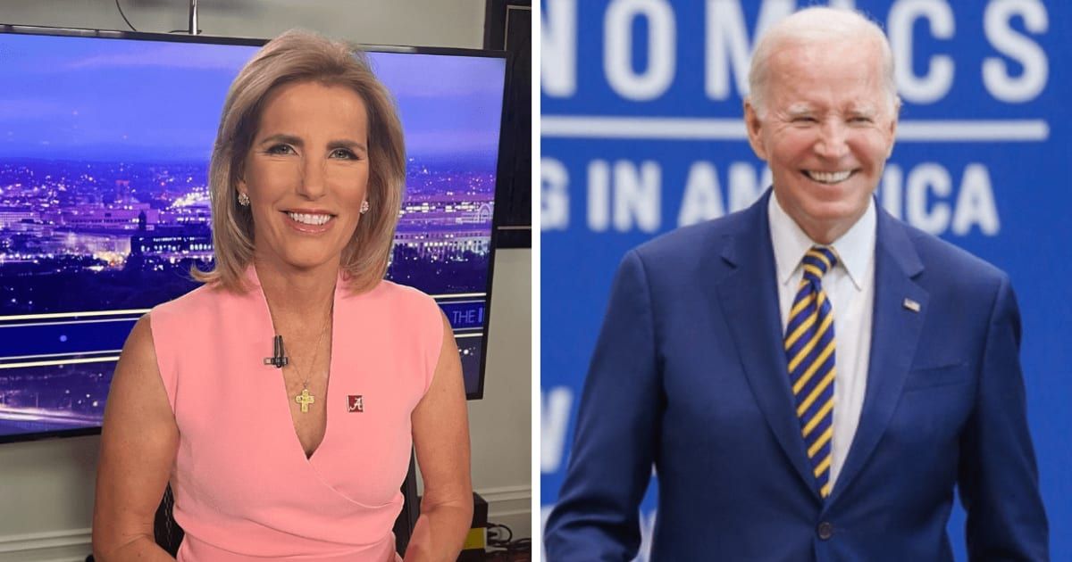 Fox News anchor Laura Ingraham claimed how Biden family of alleged grifters has come forefront (@radioingraham, @potus/Instagram)