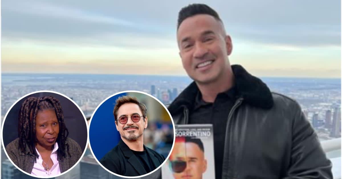 'Jersey Shore' star Mike Sorrentino reveals Whoopi Goldberg and Robert