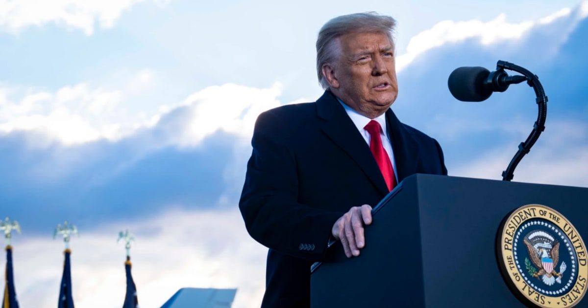 While Trump can still run nationally, the judgment deals a symbolic blow to his campaign (Getty Images)