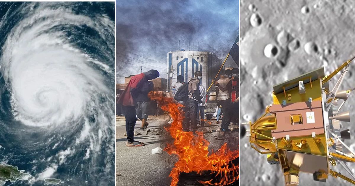 A look at some of the biggest news events of 2023 (NOAA, Getty images, ANI)