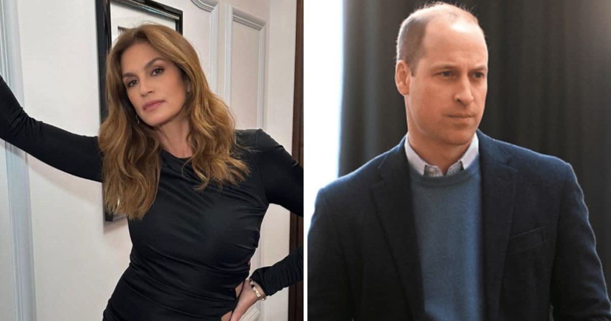 Cindy Crawford met Prince William
when she did a cameo in Netflix’s royal drama (@cindycrawford/Instagram, Getty Images)