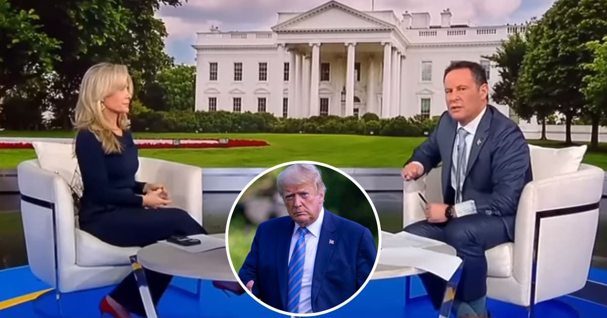 Dana Perino and Brian Kilmeade discussed the Colorado Supreme Court ruling against Donald Trump on the December 20, 2023 episode of 'Fox & Friends' (@FoxNews/YouTube, Getty Images)