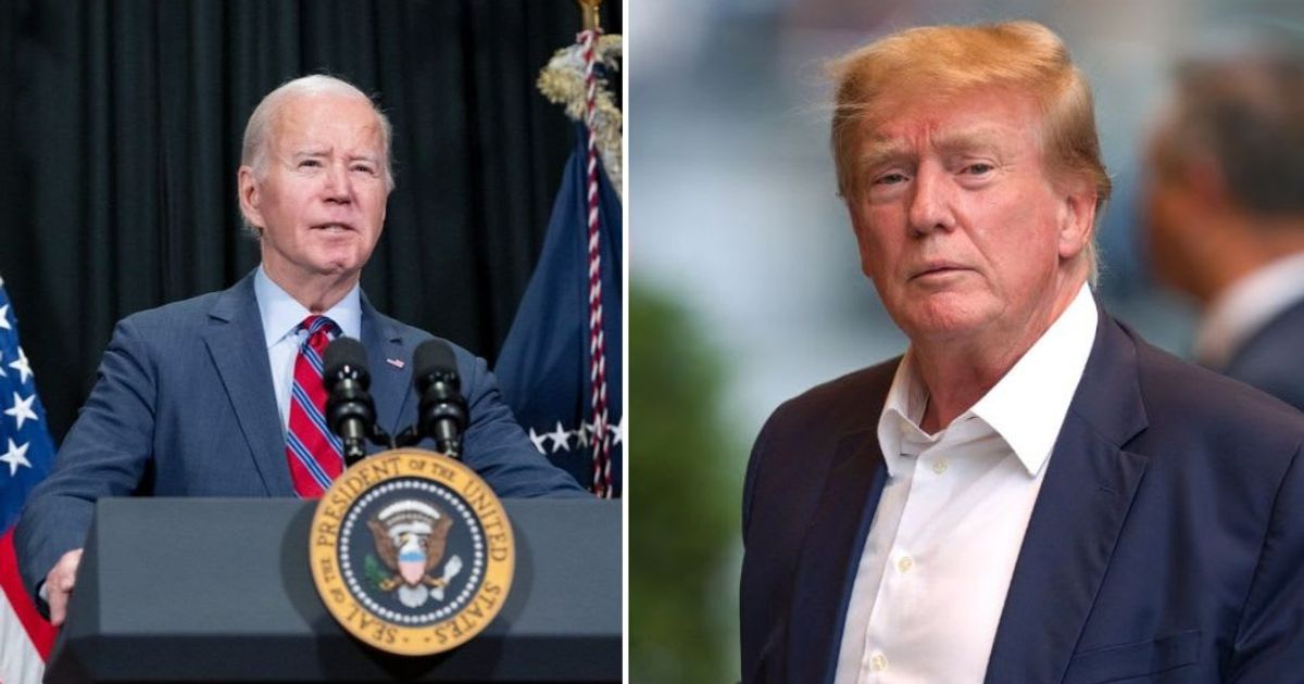 After Colorado removed Donald Trump from the state ballot, President Joe Biden said he doesn't doubt that Donald Trump supported the Capitol riot in 2021 (@joebiden, @euanapolli/Instagram)
