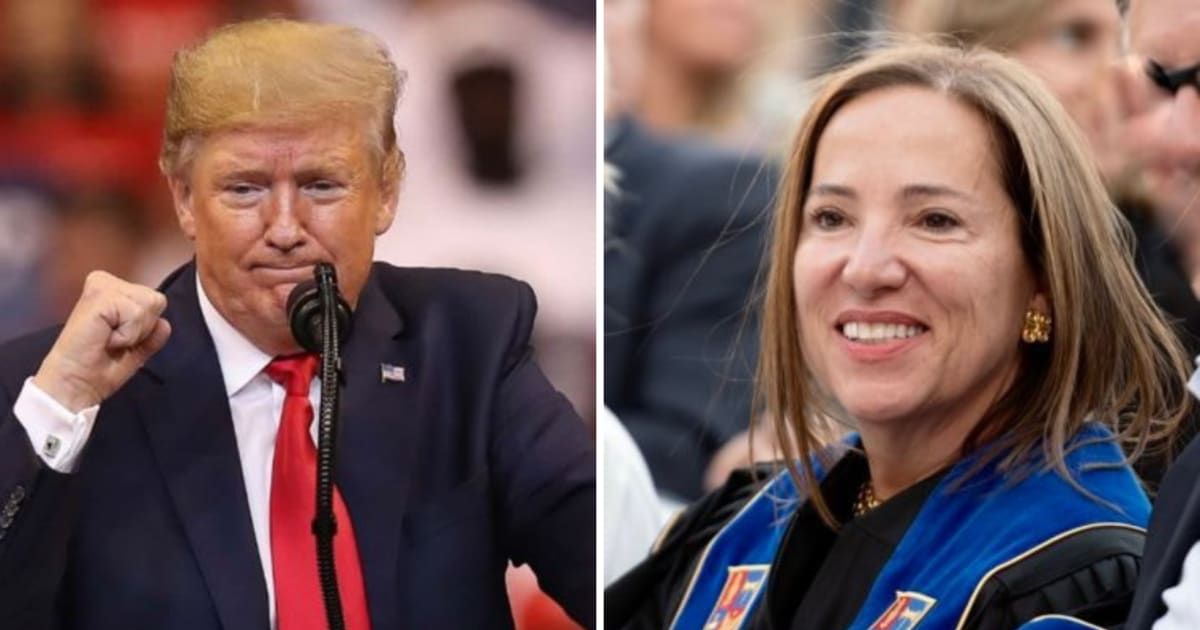 Outrage as California Lt Gov Eleni Kounalakis calls to ‘explore every legal option’ to remove Donald Trump from 2024 ballot