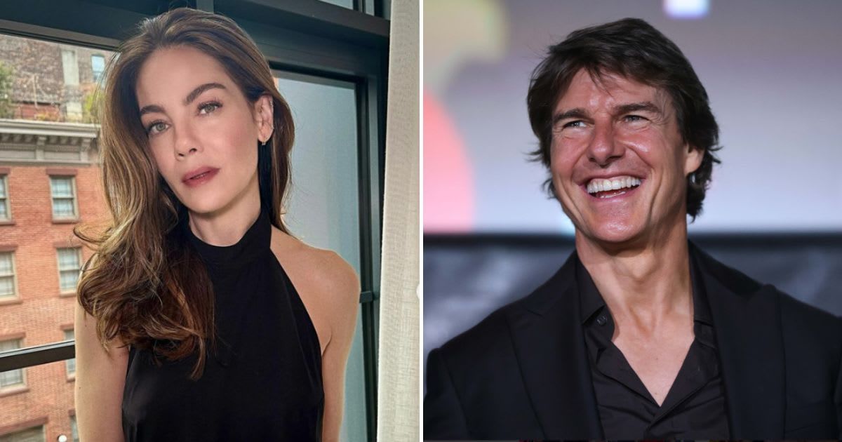 Michelle Monaghan and Tom Cruise starred together in 'Mission: Impossible III' (@michellemonaghan/Instagram, Getty Images)