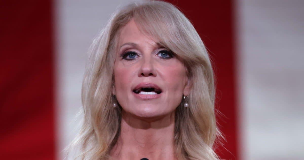 Kellyanne Conway is facing criticism for mocking Democrats' abortion stance in a Fox News panel (Getty Images)