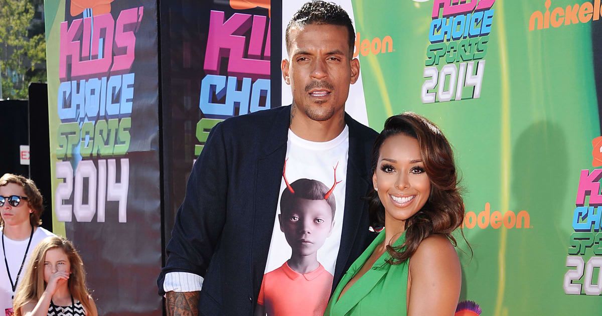 Gloria Govan with ex Matt Barnes in 2014 (Photo by Jason LaVeris/FilmMagic)