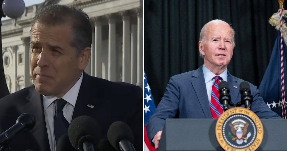 House Republicans blast the White House for leaving Hunter Biden off the Marine One list amid missing visiting logs (ABC News/YouTube, @joebiden/Instagram)