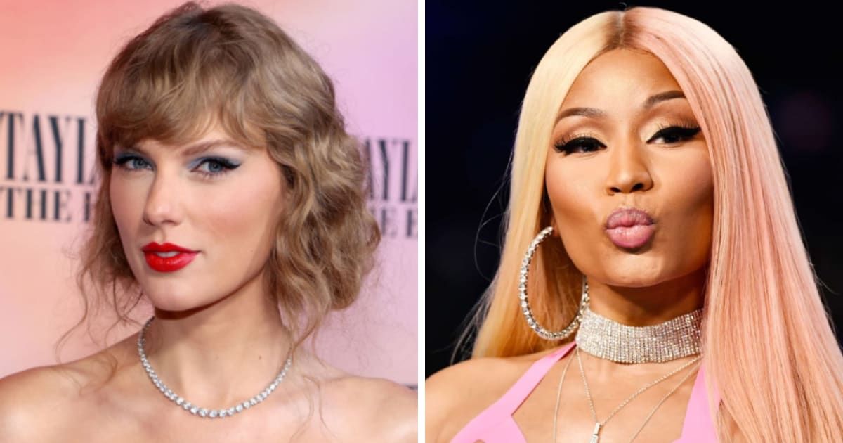 Nicki Minaj would be happy to collab with Taylor Swift (John Shearer/Getty Images for TAS, Getty Images)