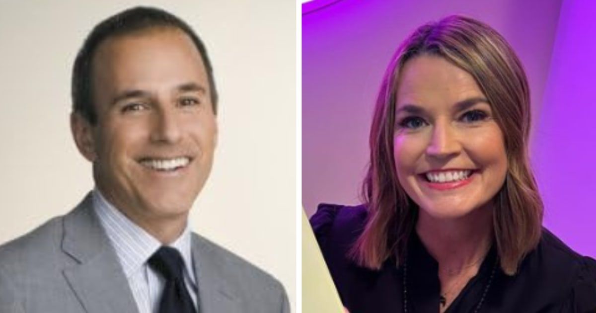 Matt Lauer and Savannah Guthrie recently attended a mutual friend's wedding (IMDb/TODAY, Instagram/ @savannahguthrie)