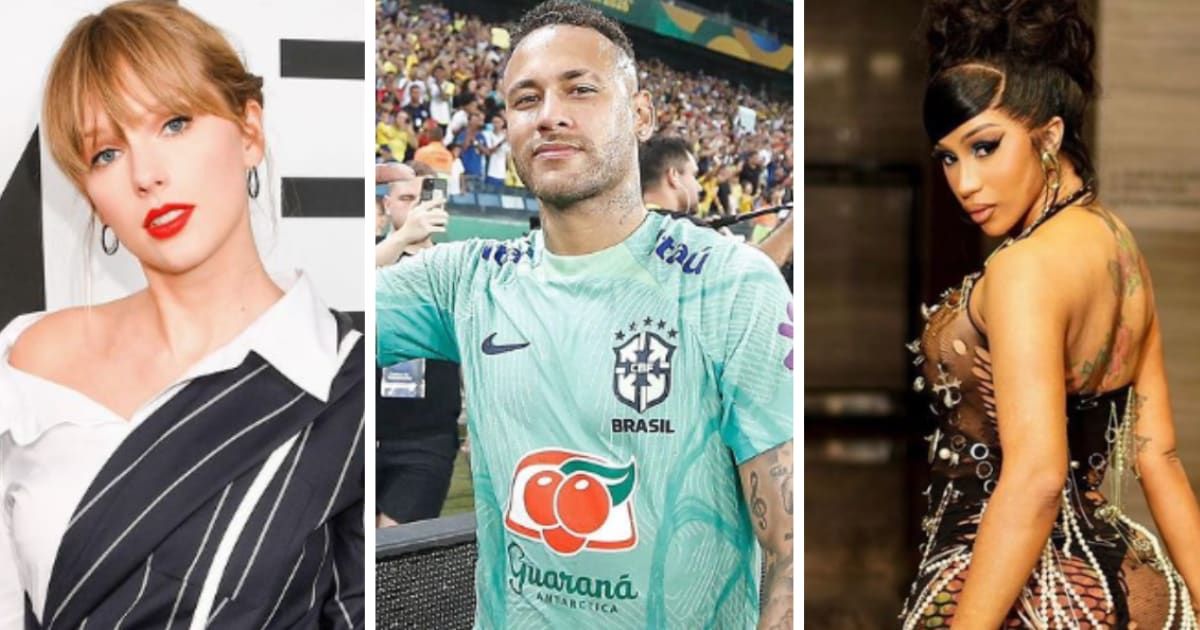 From Taylor Swift to Neymar and Cardi B, here are the Top 10 most-searched celebrities of 2023 (Instagram/ @taylorswift, @neymarjr, and @iamcardib)