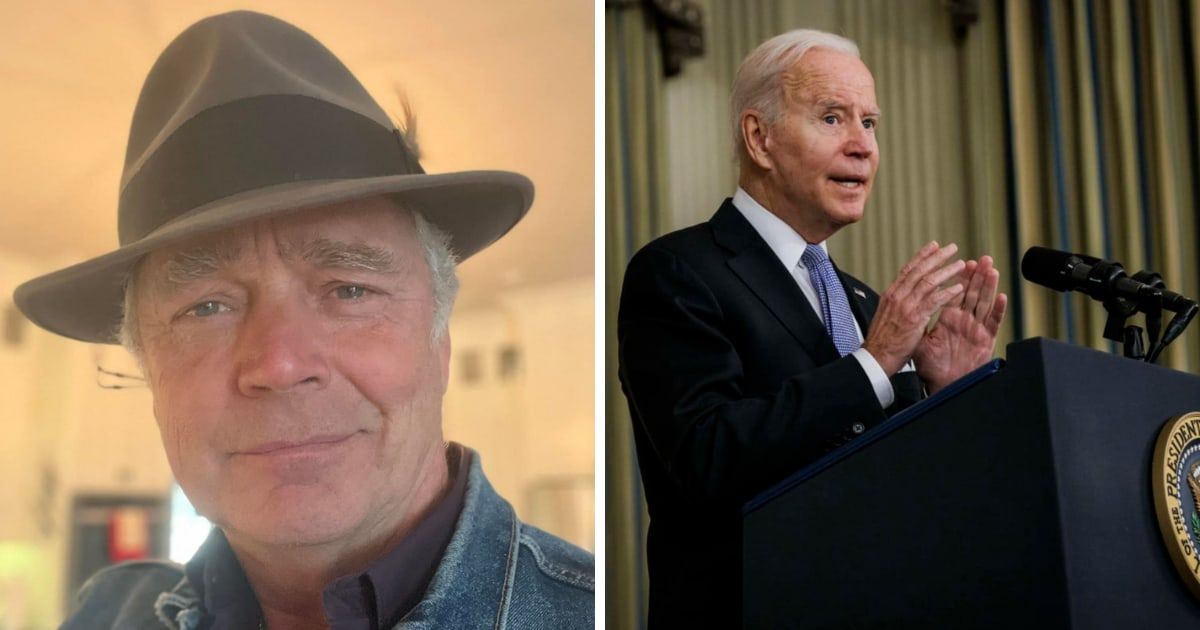 John Schneider called for the public execution of President Biden and his son Hunter in a now-deleted post on social media (Instagram/John Schneider, Getty Images)