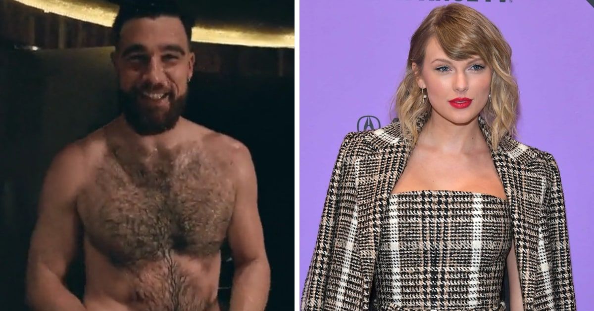 'Her man is a beauty': Taylor Swift fans go gaga as resurfaced clip of shirtless Travis Kelce goes viral