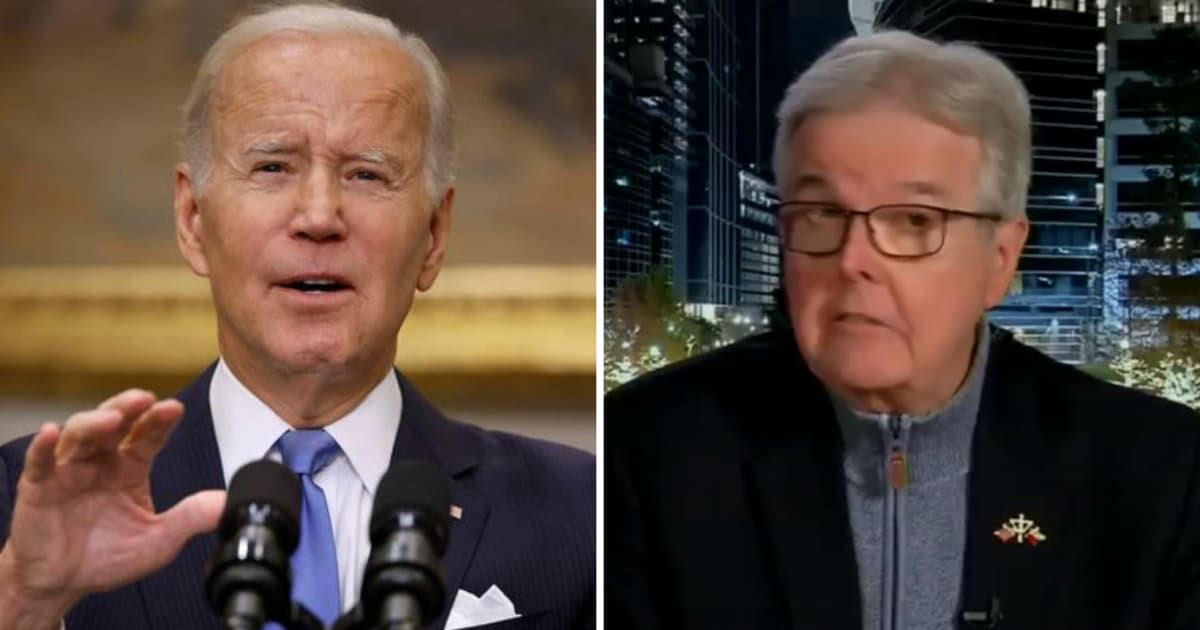 'What a joke': Texas Lt Governor bashed as he threatens to remove Biden from state ballot after Colorado Trump ruling