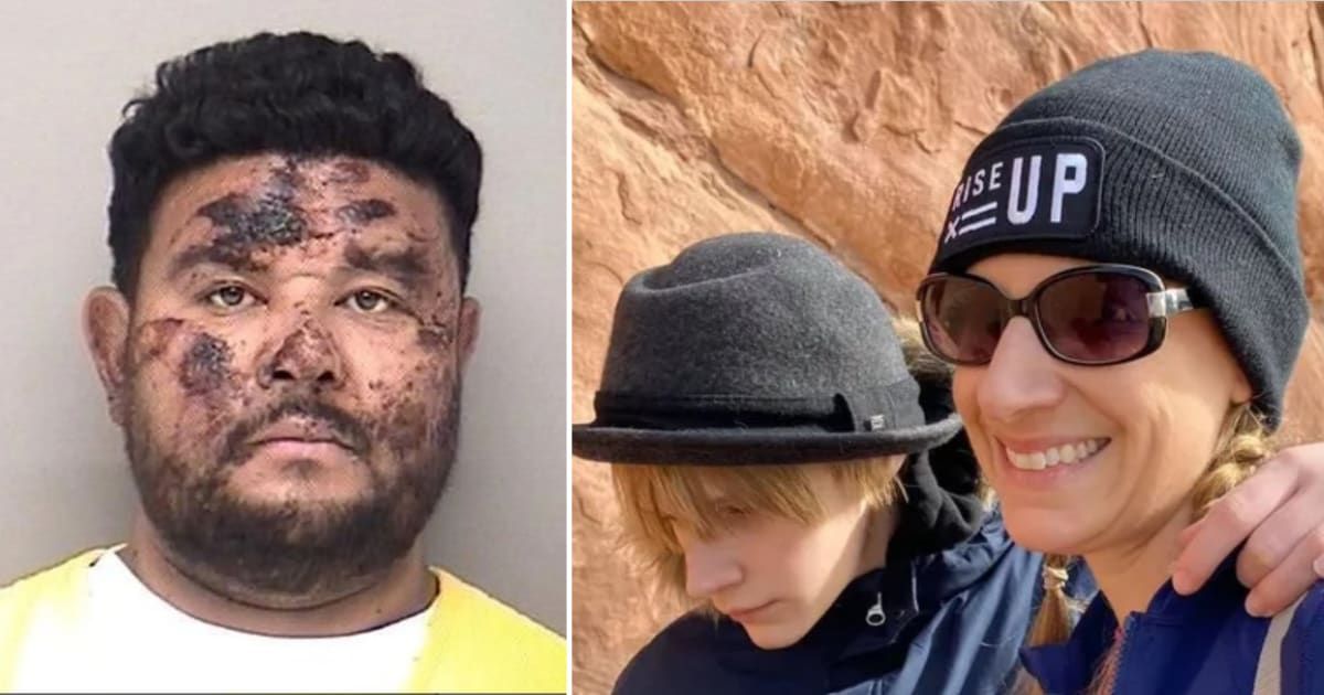 Jose Menjivar has been arrested and charged with vehicular homicide for killing Melissa and Riordan Powell (Broomfield County Police and GoFundMe)